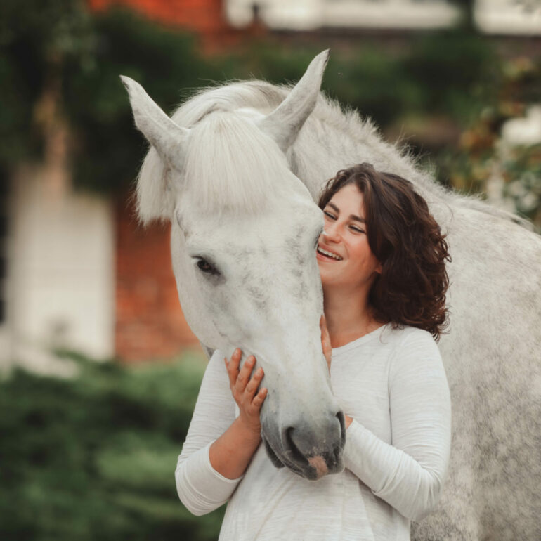 Séance photo équine à Evreux avec bibi le cheval.
